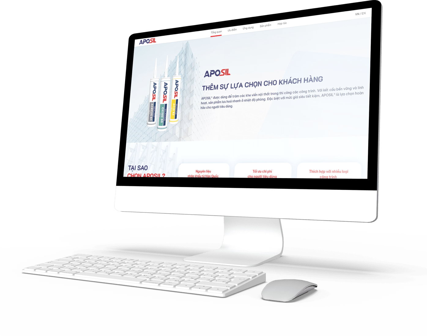 landing page aposil