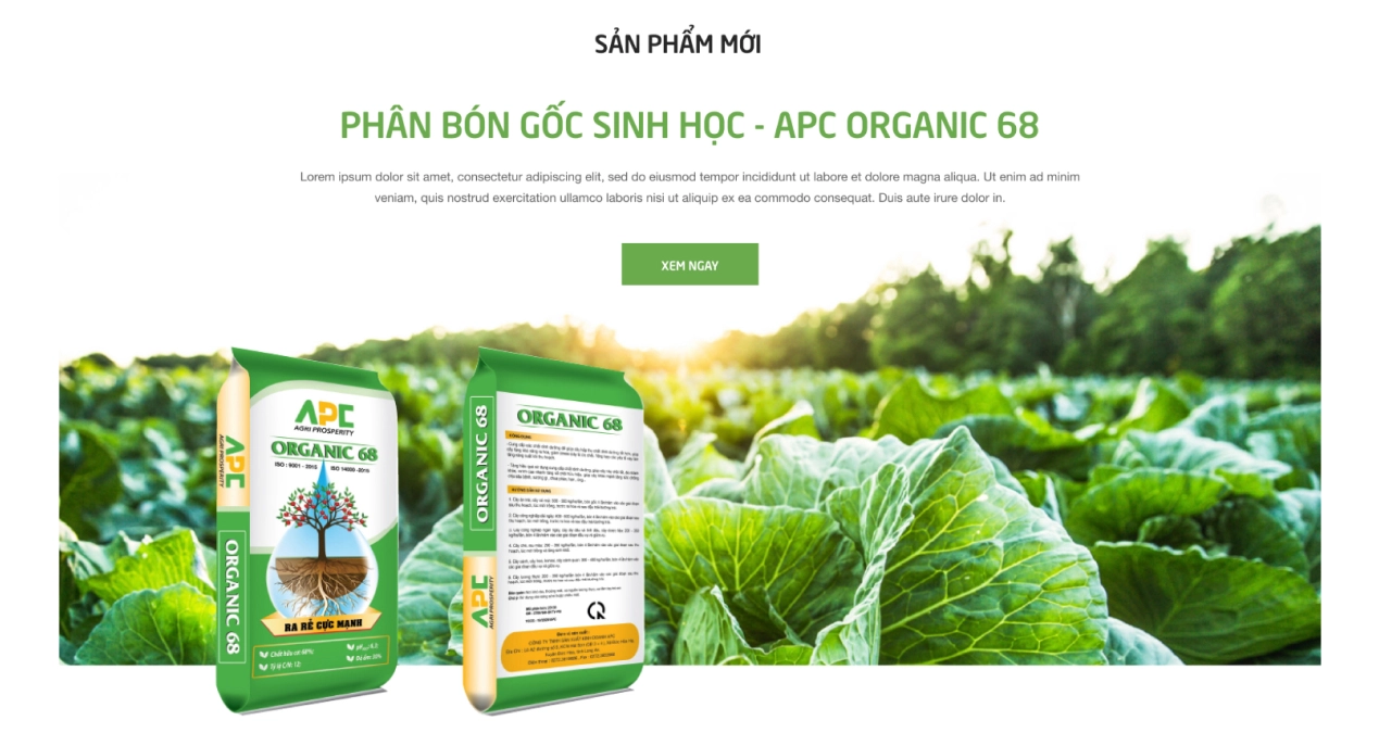 danh muc san pham dau
