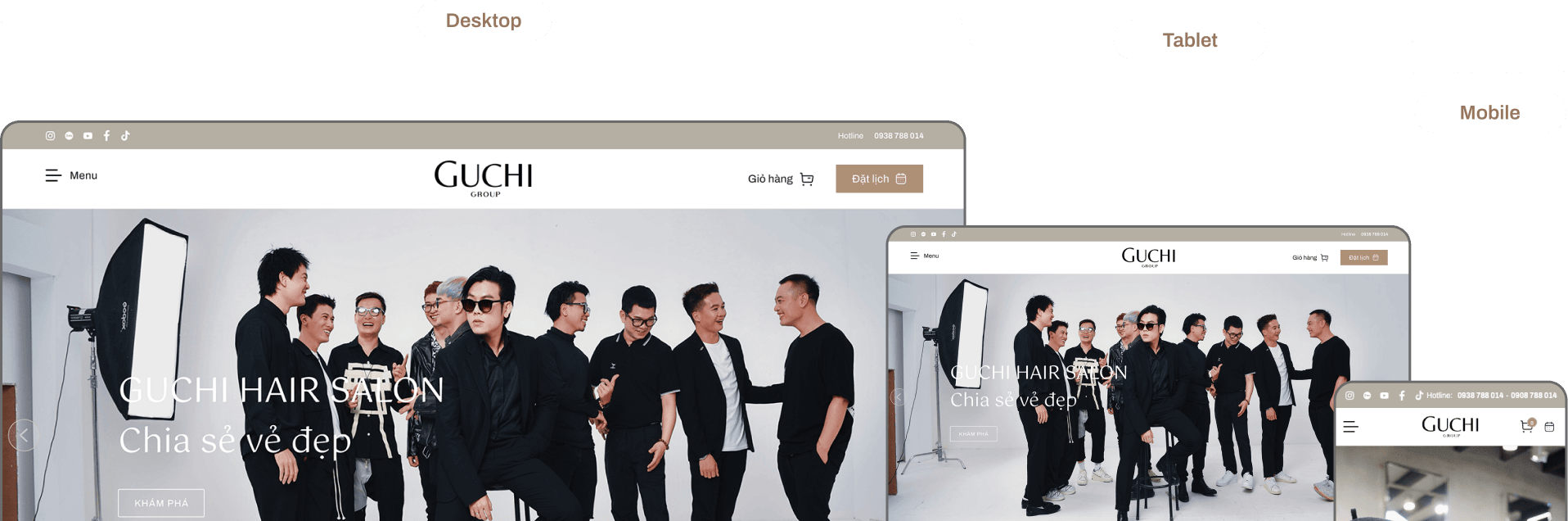 responsive guchi group top