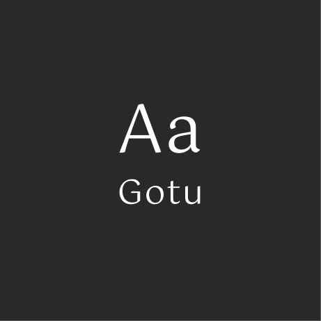 font gotu