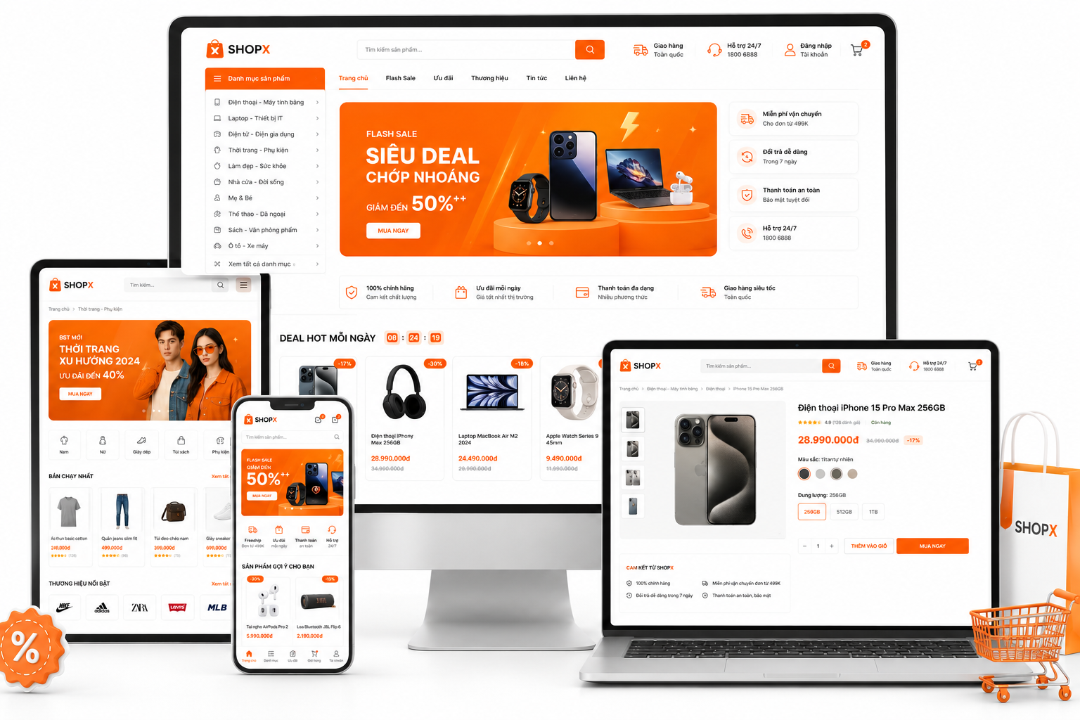 Website Thương Mại Điện Tử