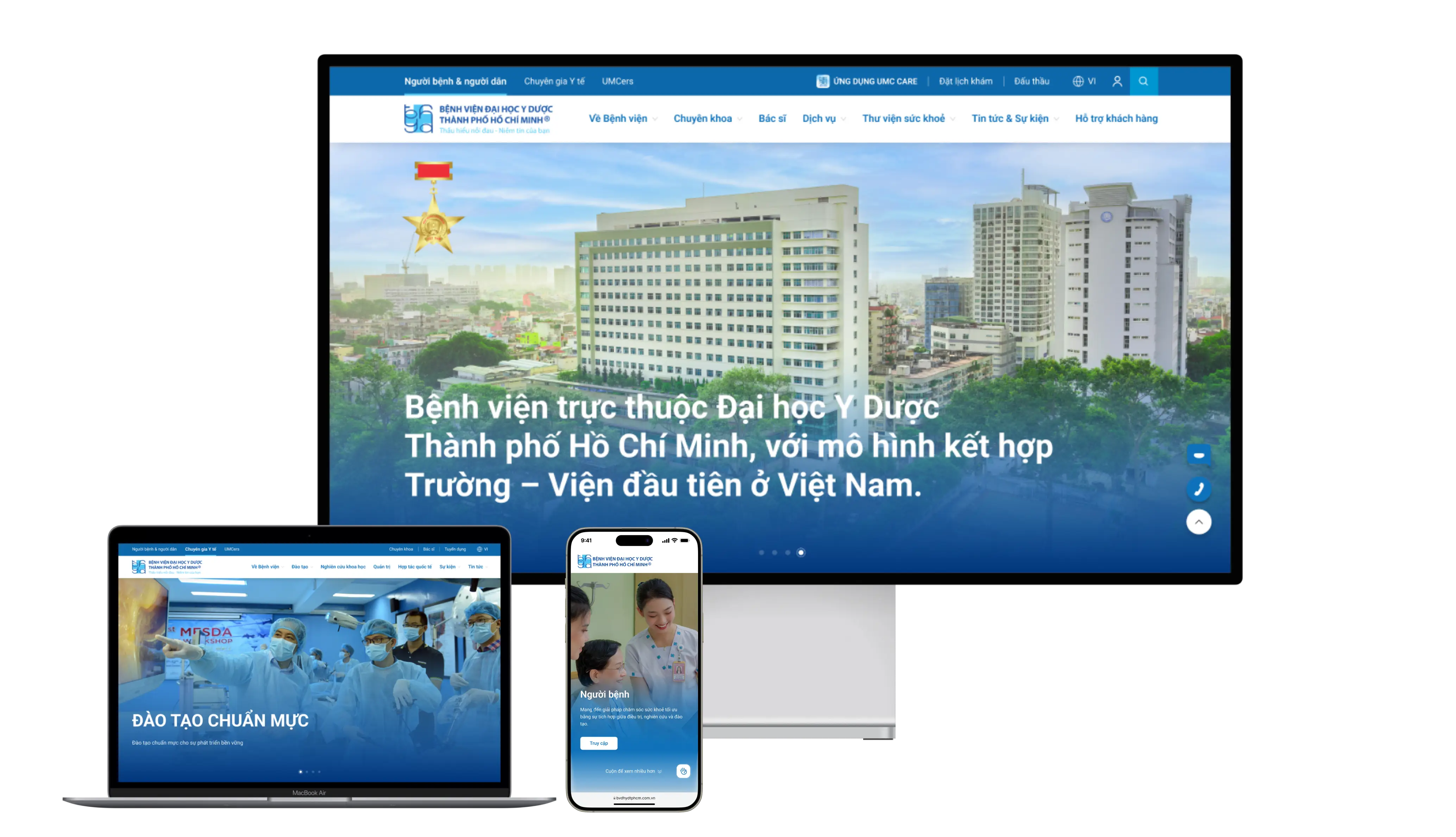 Tổng quan giao diện UMC
