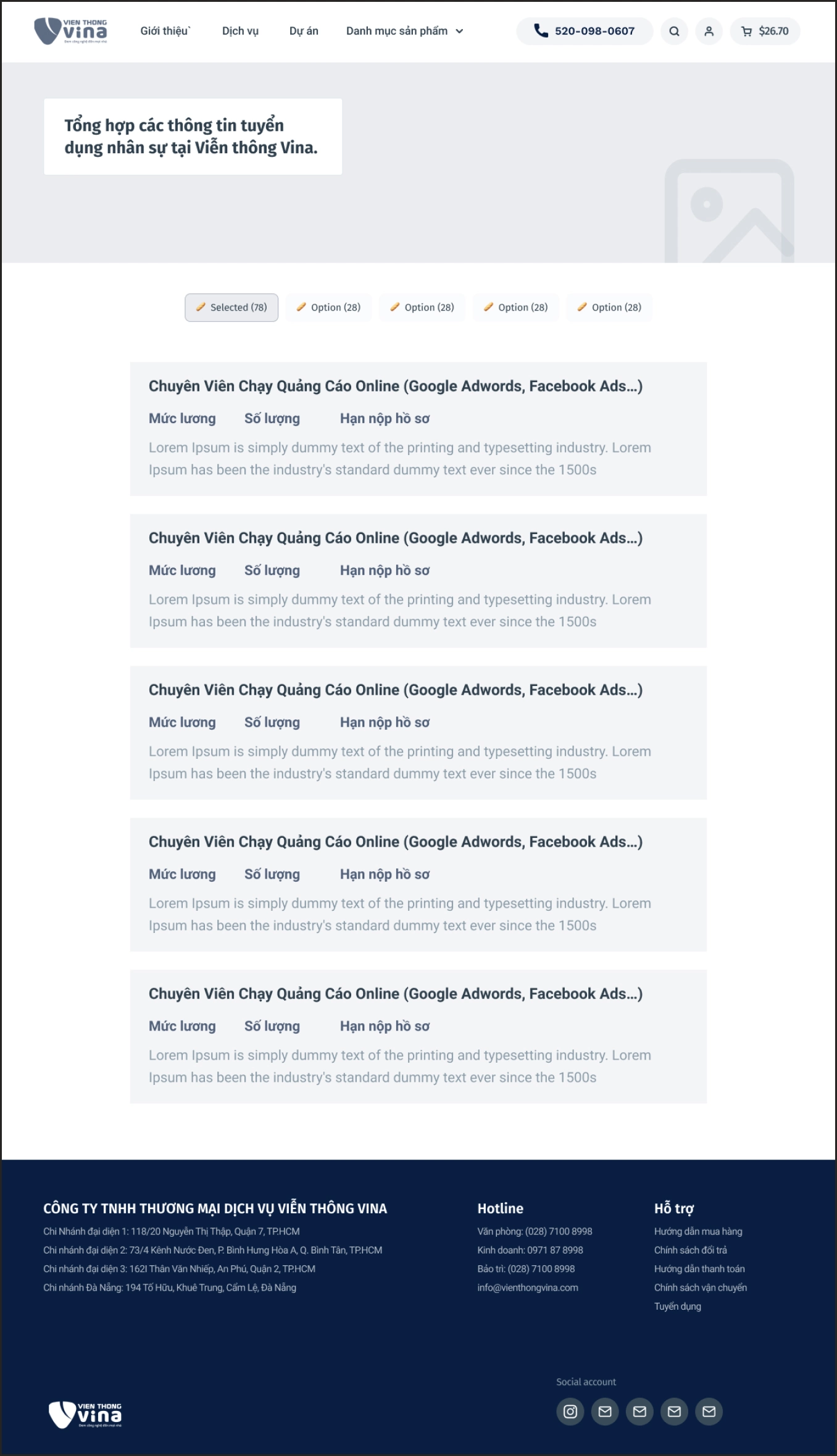 wireframe tuyen dung