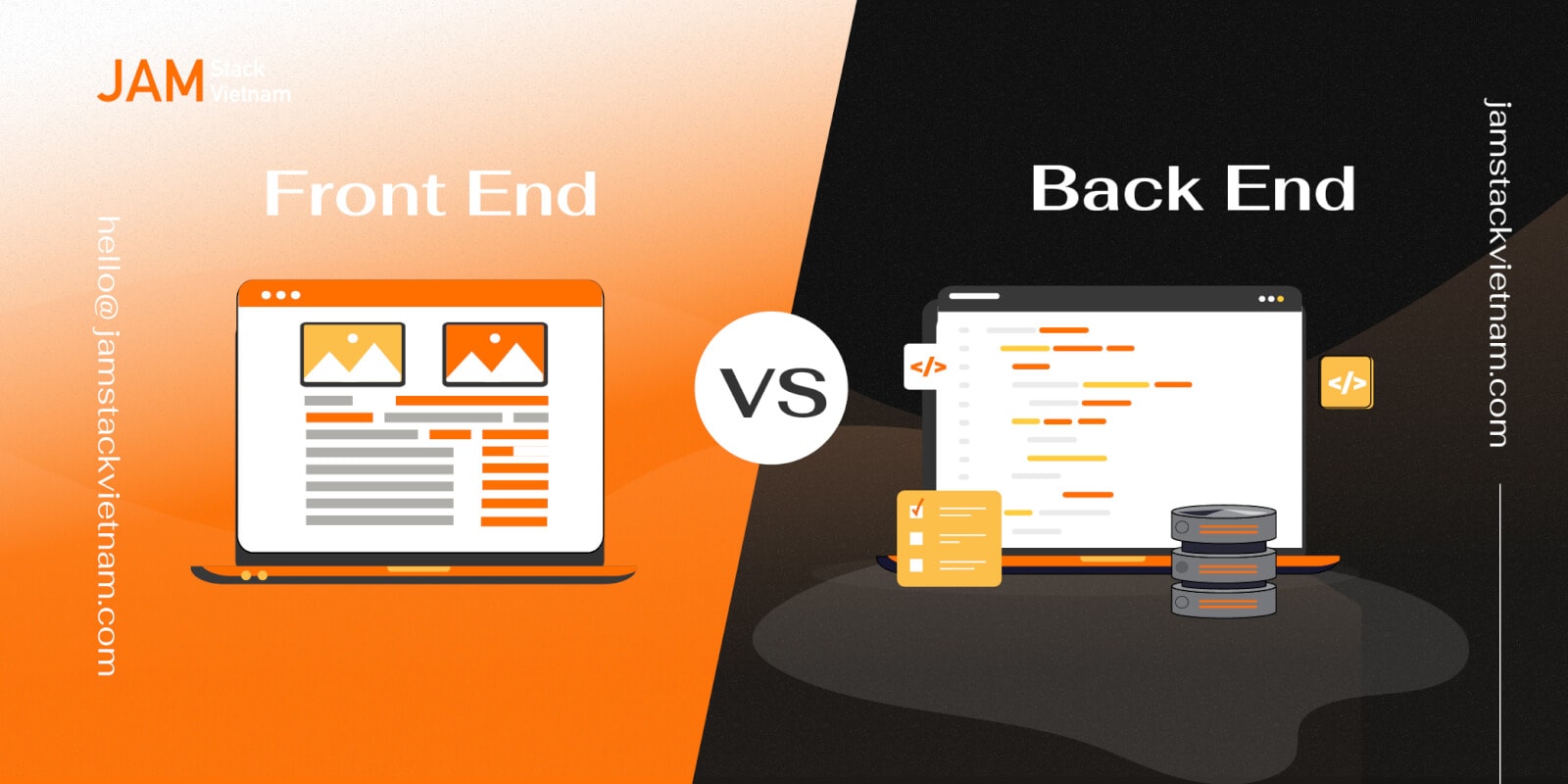 Front-end và Back-end trong kiến trúc JAMstack và những lợi ích kiến trúc này mang lại