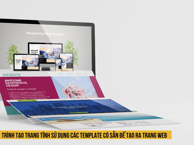 Tr&igrave;nh tạo trang tĩnh (Static Site Generator - SSG) l&agrave; một c&ocirc;ng cụ gi&uacute;p tạo ra c&aacute;c trang web tĩnh