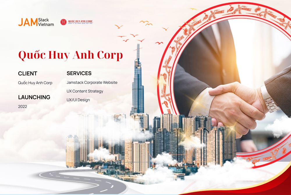 Tập đo&agrave;n Quốc Huy Anh v&agrave; c&aacute;c thương hiệu doanh nghiệp n&agrave;y ph&aacute;t triển. Nguồn: quochuyanhcorp.vn