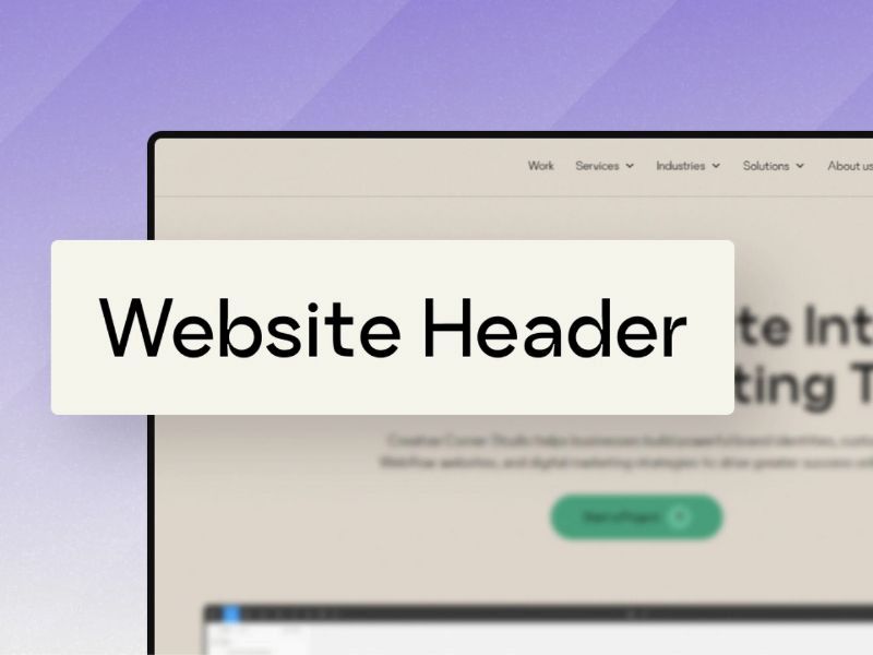 Header website đ&oacute;ng vai tr&ograve; quan trọng trong việc thu h&uacute;t sự ch&uacute; &yacute;, tạo ấn tượng ban đầu, định hướng trải nghiệm người d&ugrave;ng