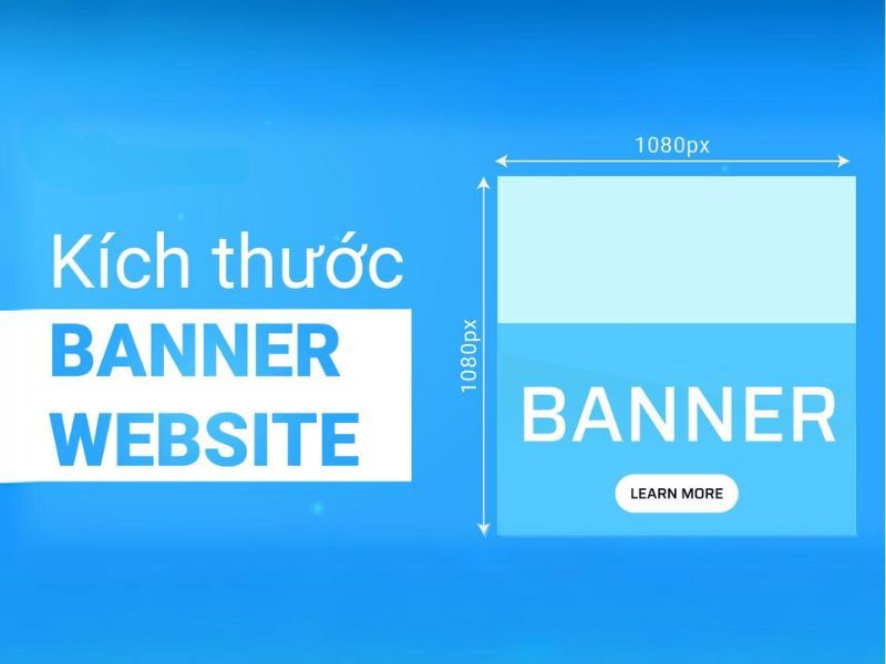 Lựa chọn k&iacute;ch thước banner web chuẩn mang lại hiệu quả hiển thị tốt cho website