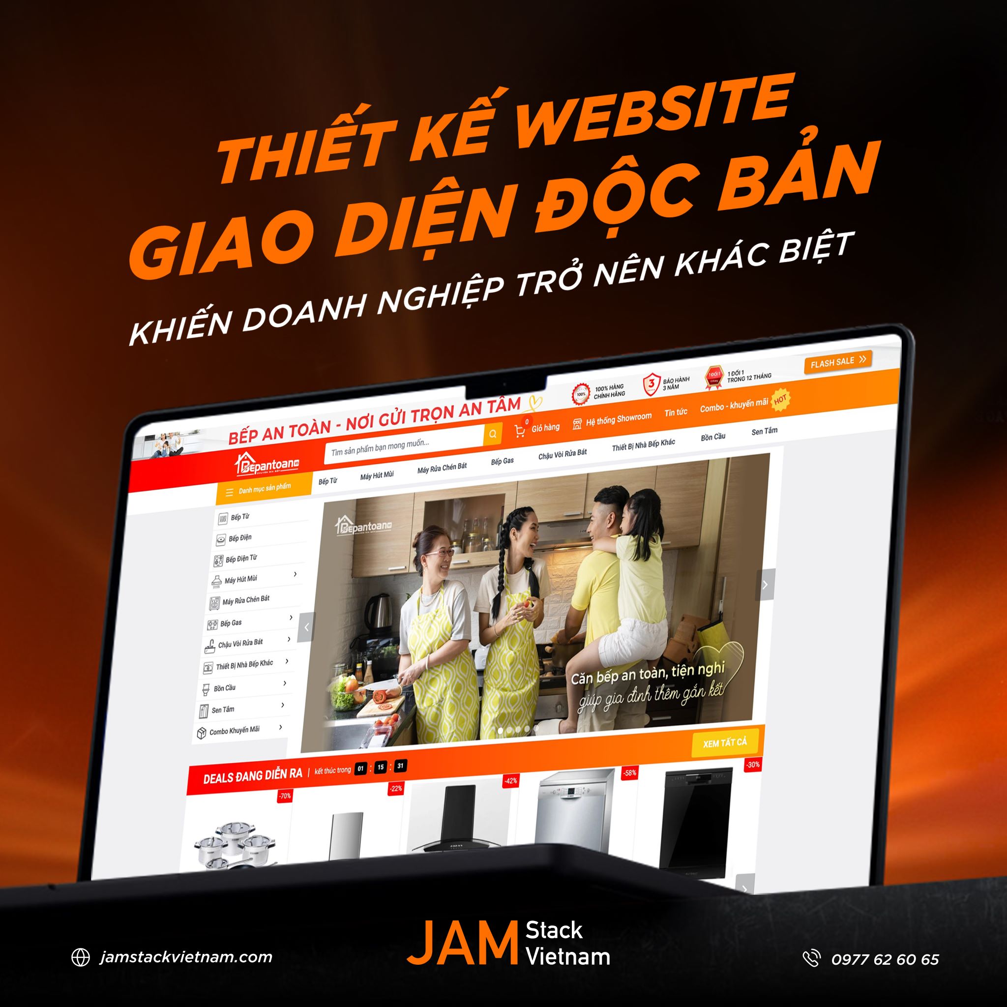 Thiết kế website giao diện độc bản khiến doanh nghiệp trở n&ecirc;n kh&aacute;c biệt