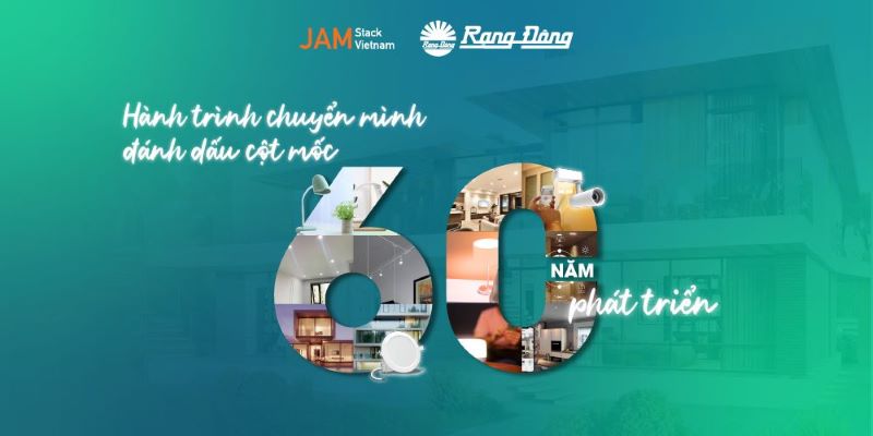 Rạng Đ&ocirc;ng is implementing a digital transformation strategy to mark its 60th anniversary of development