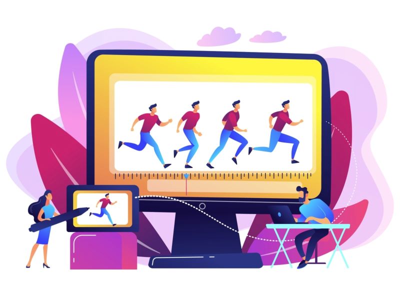 Motion Graphics l&agrave; c&ocirc;ng cụ gi&uacute;p tạo giao diện website ấn tượng, độc đ&aacute;o
