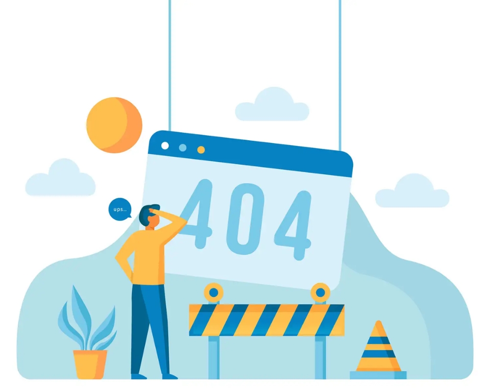 Chi ph&iacute; cho một trang web sẽ bao gồm việc khắc phục t&igrave;nh trạng trang web bị lỗi 404