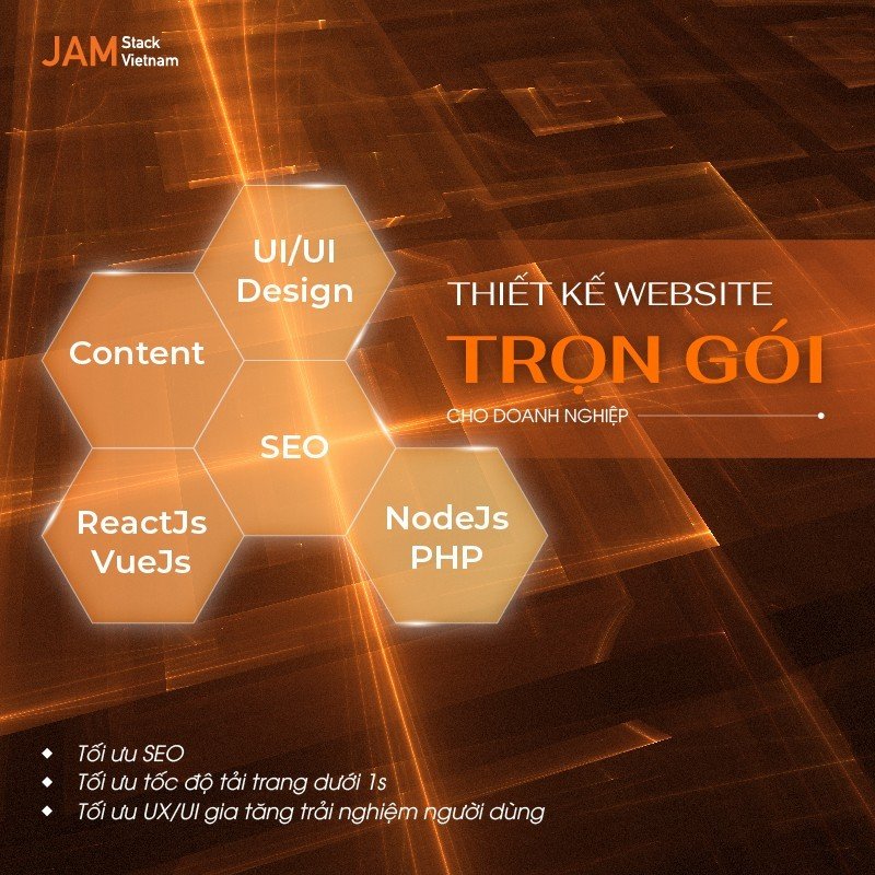 JAMstack Vietnam cung cấp giải ph&aacute;p thiết kế website d&agrave;nh cho doanh nghiệp