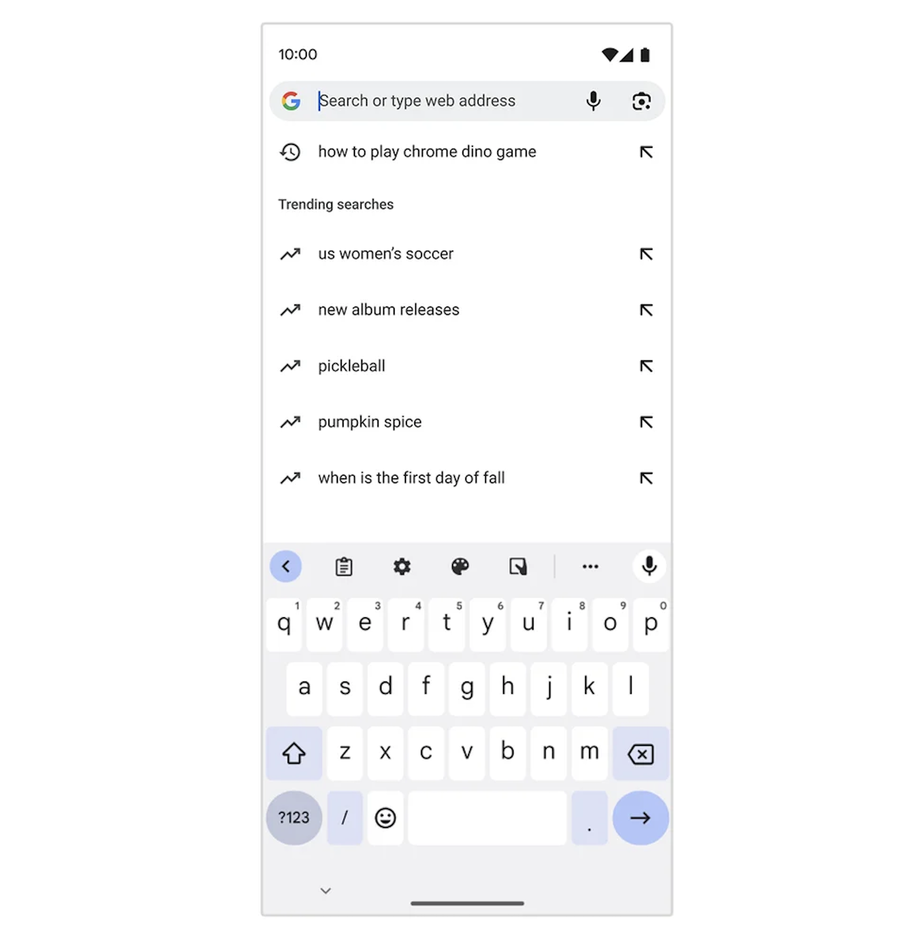 Ảnh chụp m&agrave;n h&igrave;nh từ Google Chrome (Android), th&aacute;ng 8 năm 2023