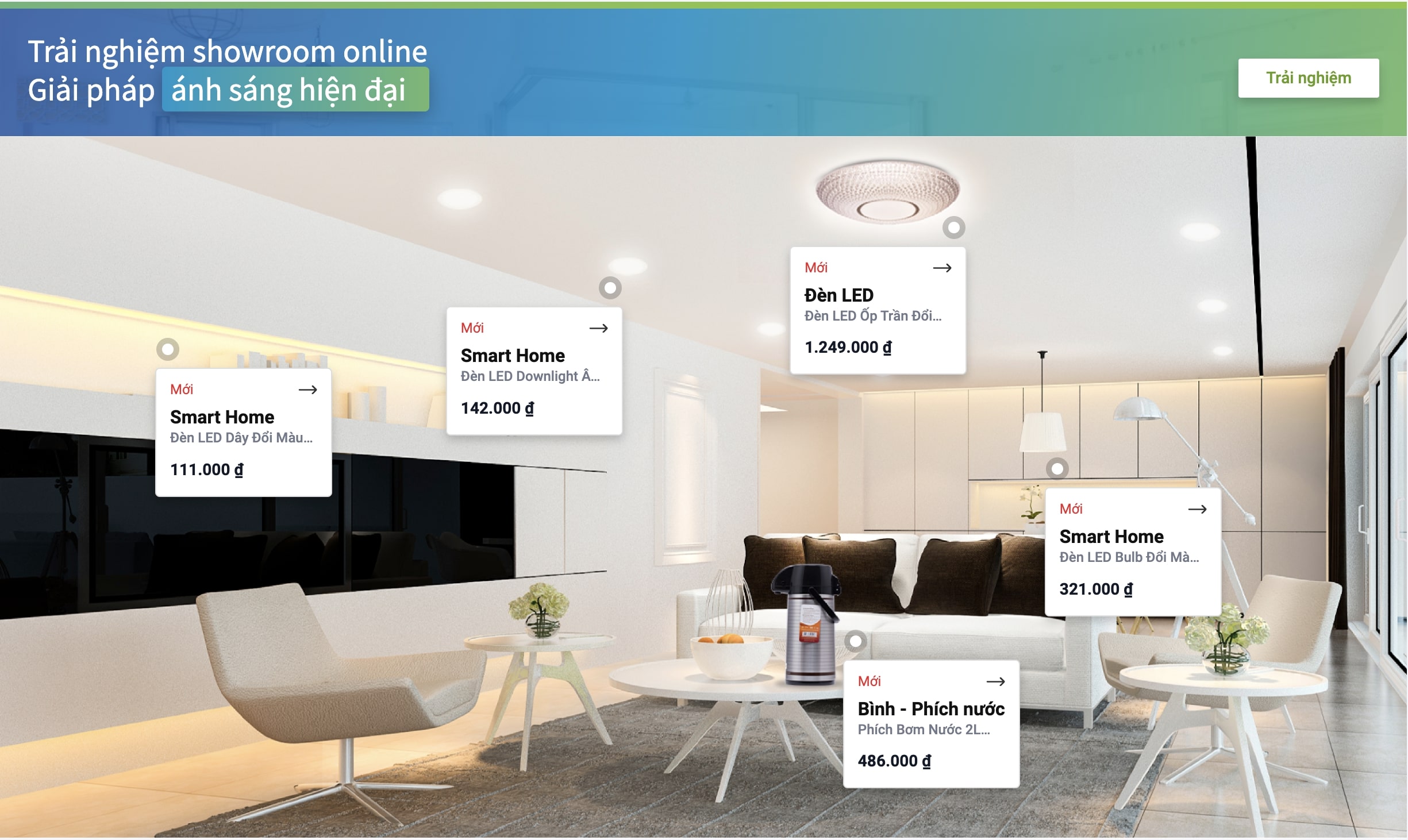 Trải nghiệm showroom online tr&ecirc;n trang Chuy&ecirc;n dụng