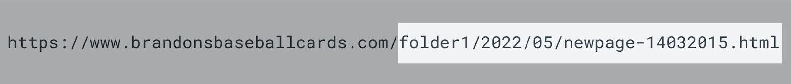 Đ&acirc;y l&agrave; v&iacute; dụ về URL được tối ưu h&oacute;a k&eacute;m