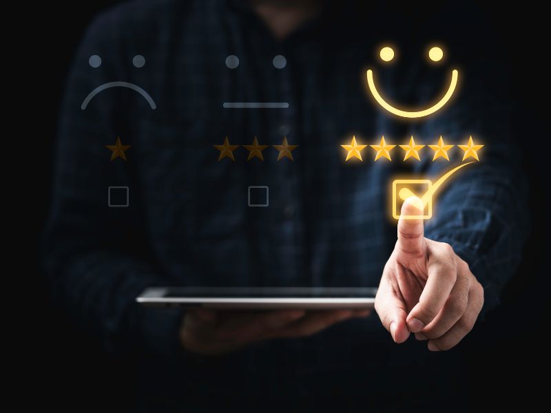 Sau khi ho&agrave;n th&agrave;nh Customer Journey Map n&ecirc;n đo lường mức độ hiệu quả l&ecirc;n sự h&agrave;i l&ograve;ng của người d&ugrave;ng khi trải nghiệm web/app