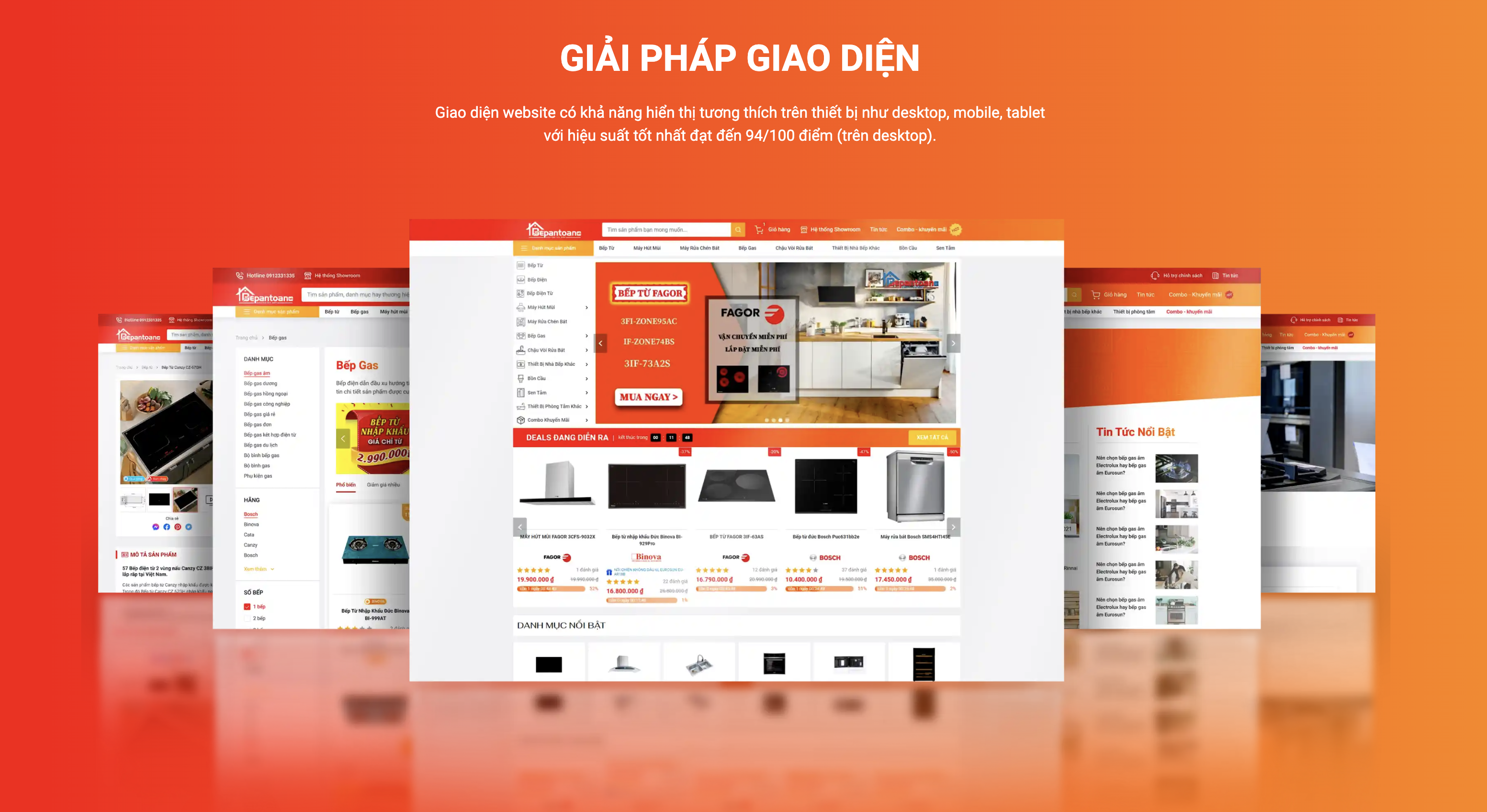 Sản phẩm của Bếp An To&agrave;n được định vị l&agrave; mặt h&agrave;ng gi&aacute; trị cao n&ecirc;n một website chuẩn chỉnh v&agrave; chuy&ecirc;n nghiệp l&agrave; điều kh&ocirc;ng thể thiết.