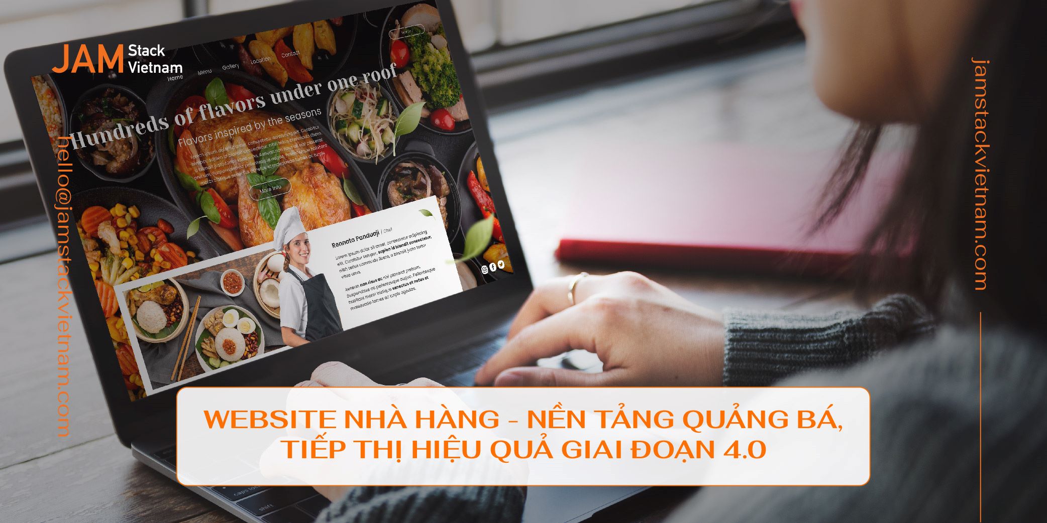 Làm sao để thiết kế website nhà hàng đẳng cấp và hiệu quả?