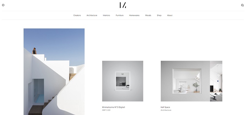 Minimalism được &aacute;p dụng trong nhiều lĩnh vực đặc biệt l&agrave; website
