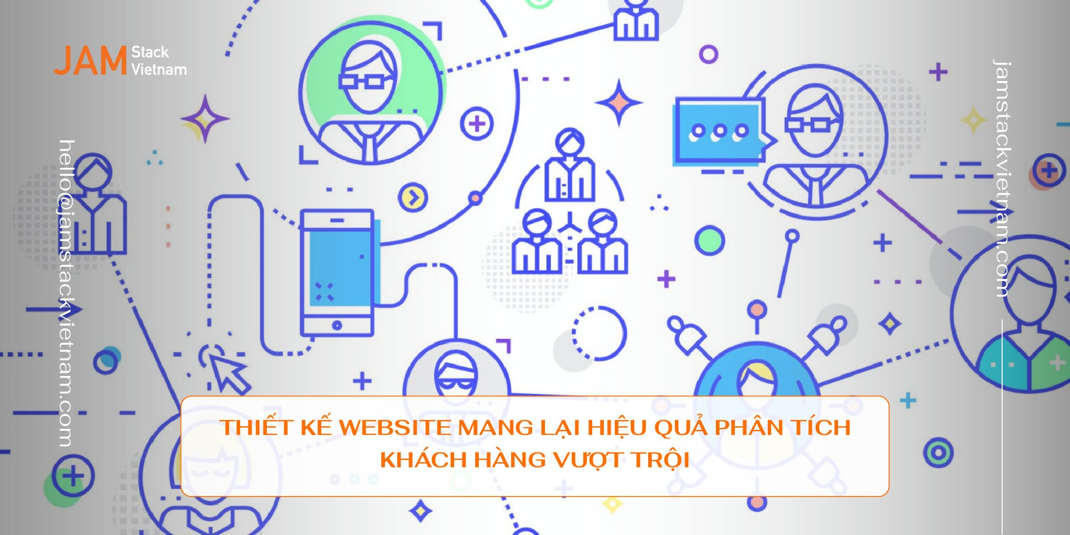 Phân tích khách hàng hiệu quả với website kiến trúc Jamstack