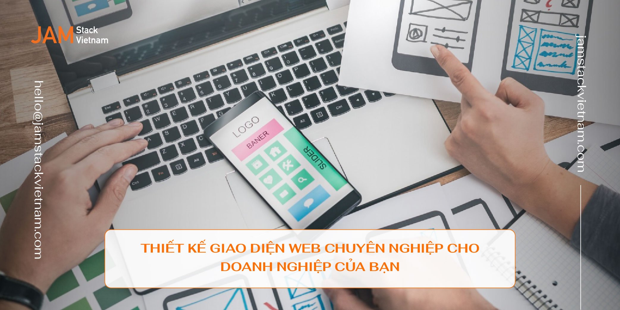 Thiết kế giao diện web chuyên nghiệp cho doanh nghiệp của bạn