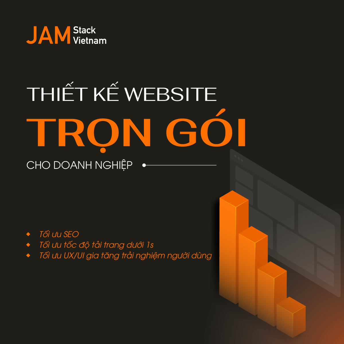 JAMstack Vietnam hỗ trợ thiết kế web bất động sản theo y&ecirc;u cầu